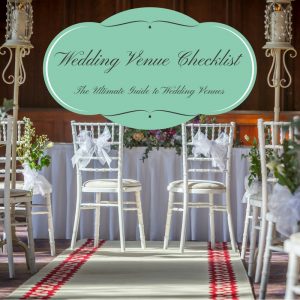 Wedding Venue Checklist